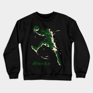 Milwaukee Bucks Fans - NBA T-Shirt Crewneck Sweatshirt